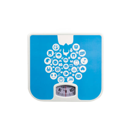 Zilan Mechanical Bathroom Scale 130KG Metal Body